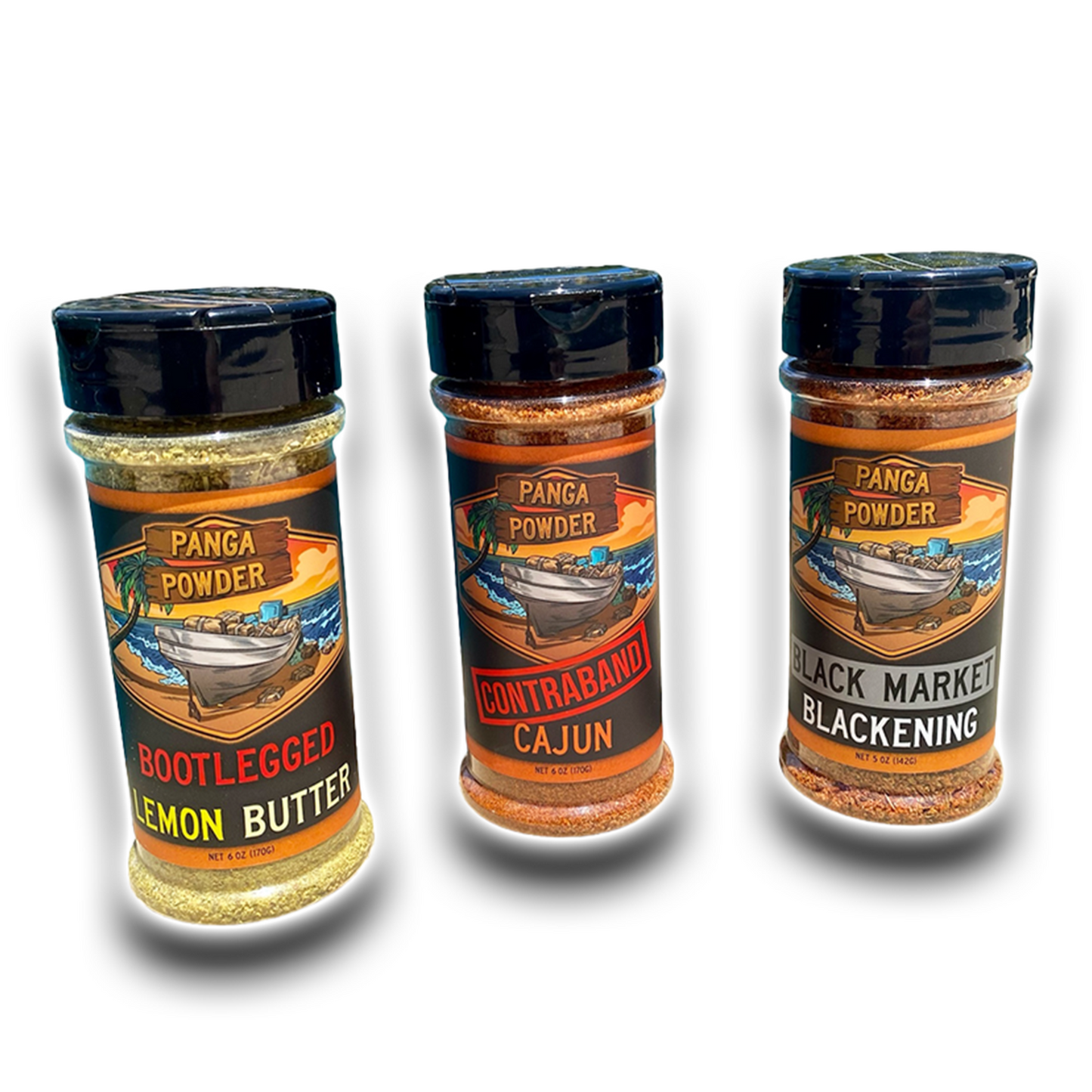 Panga Powder Square Grouper Combo (3 Seasonings)